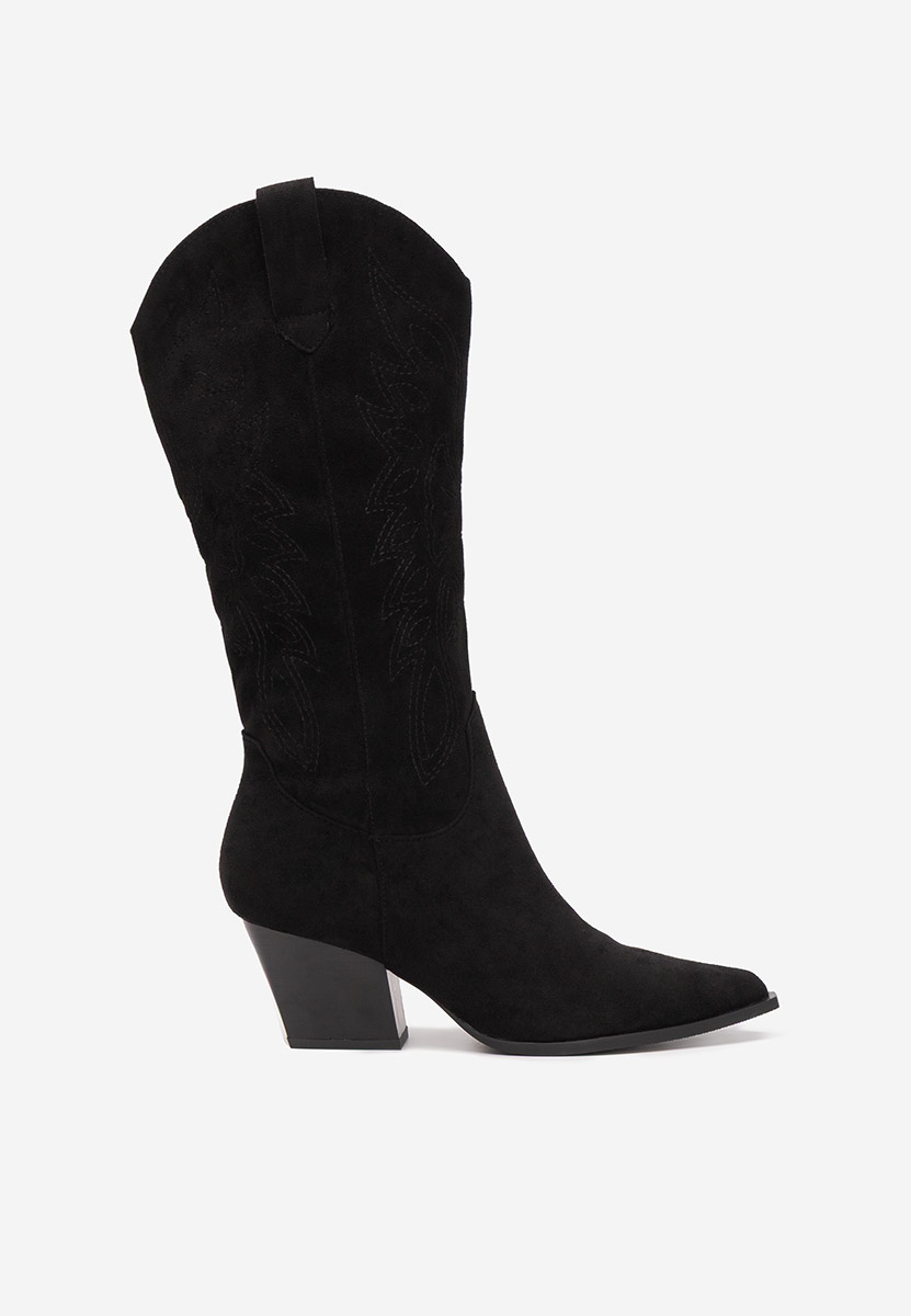 Josephina fekete cowboy csizma