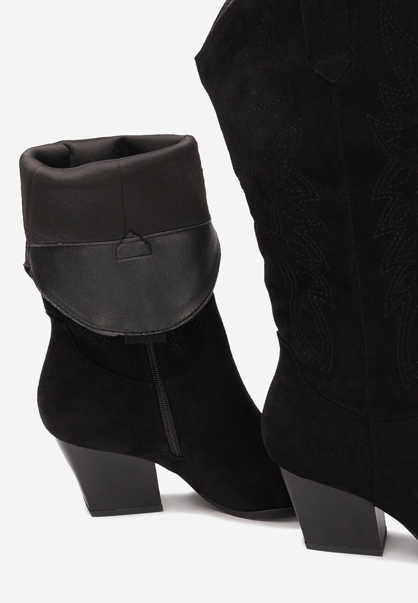 Josephina fekete cowboy csizma