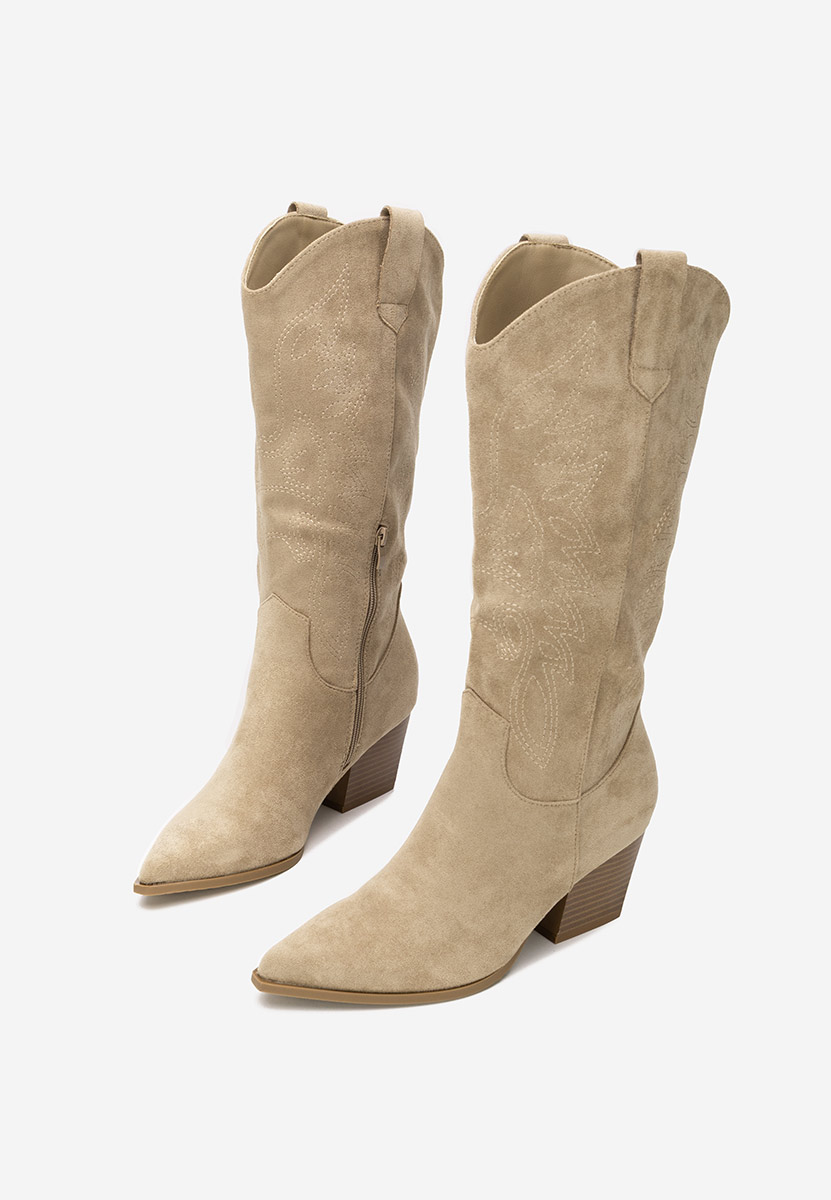 Josephina khaki cowboy csizma