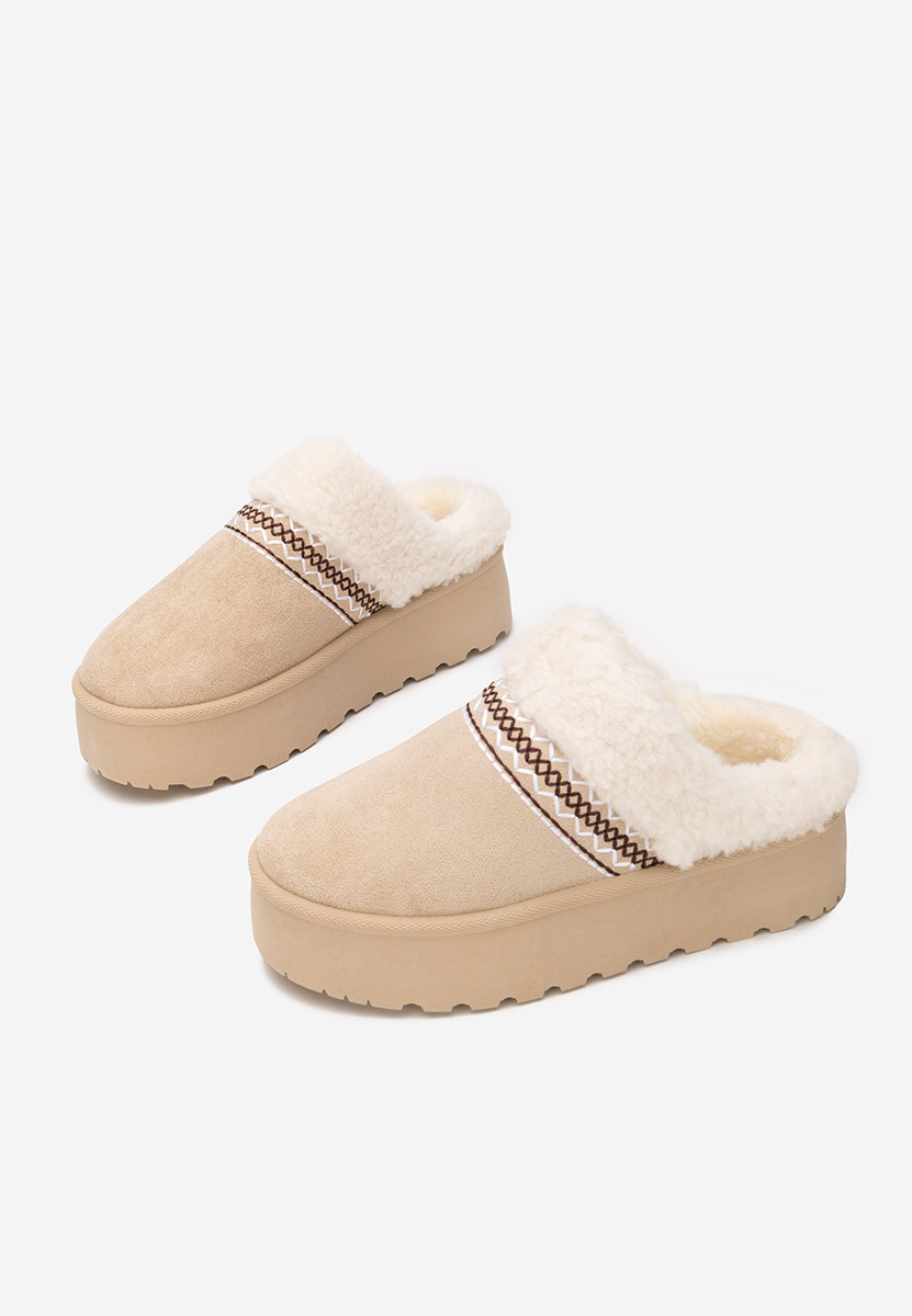 Anelisse bézs női papucs