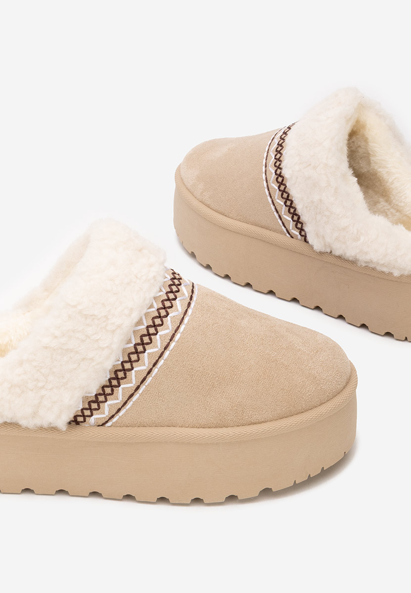 Anelisse bézs női papucs