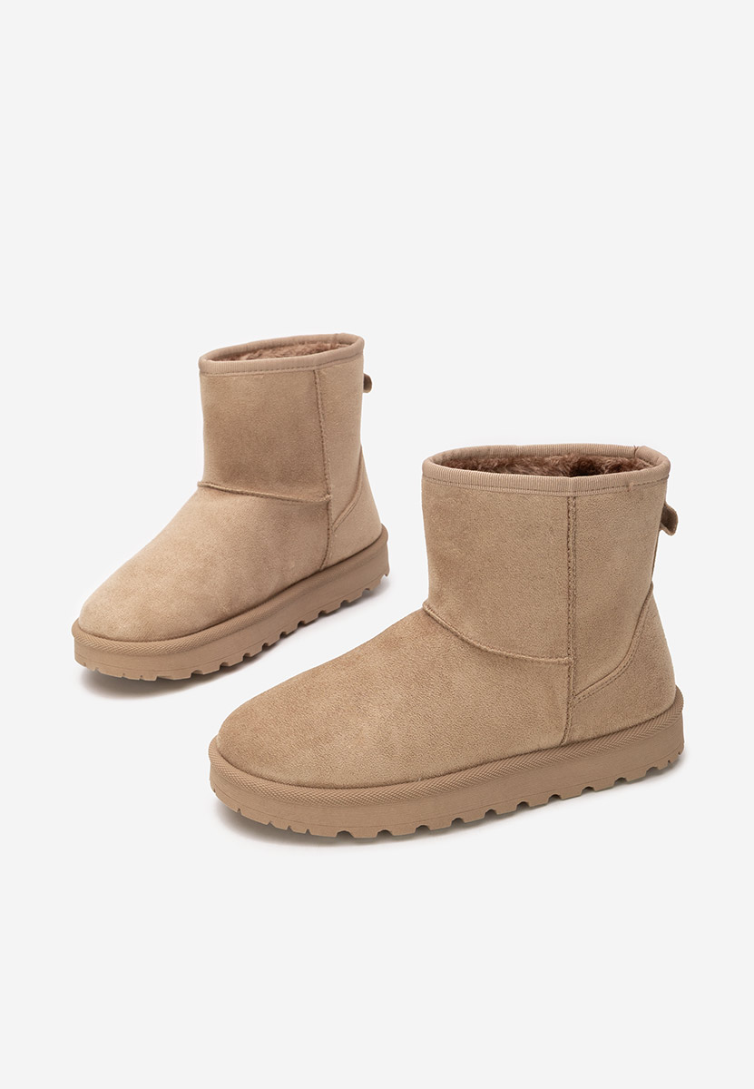 Patty khaki női téli bokacsizma