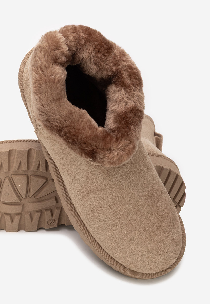 Patty khaki női téli bokacsizma