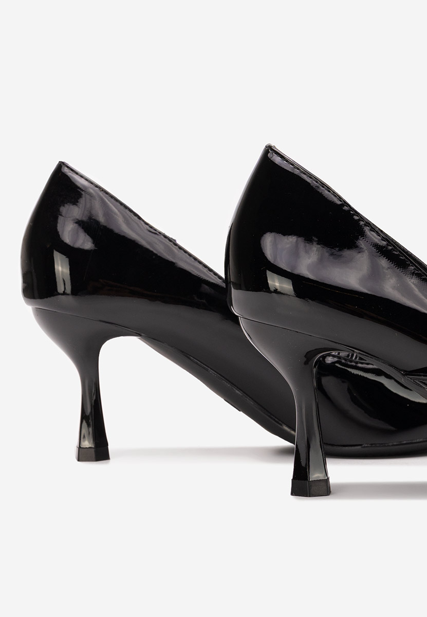 Zonnia fekete tűsarkú cipő 