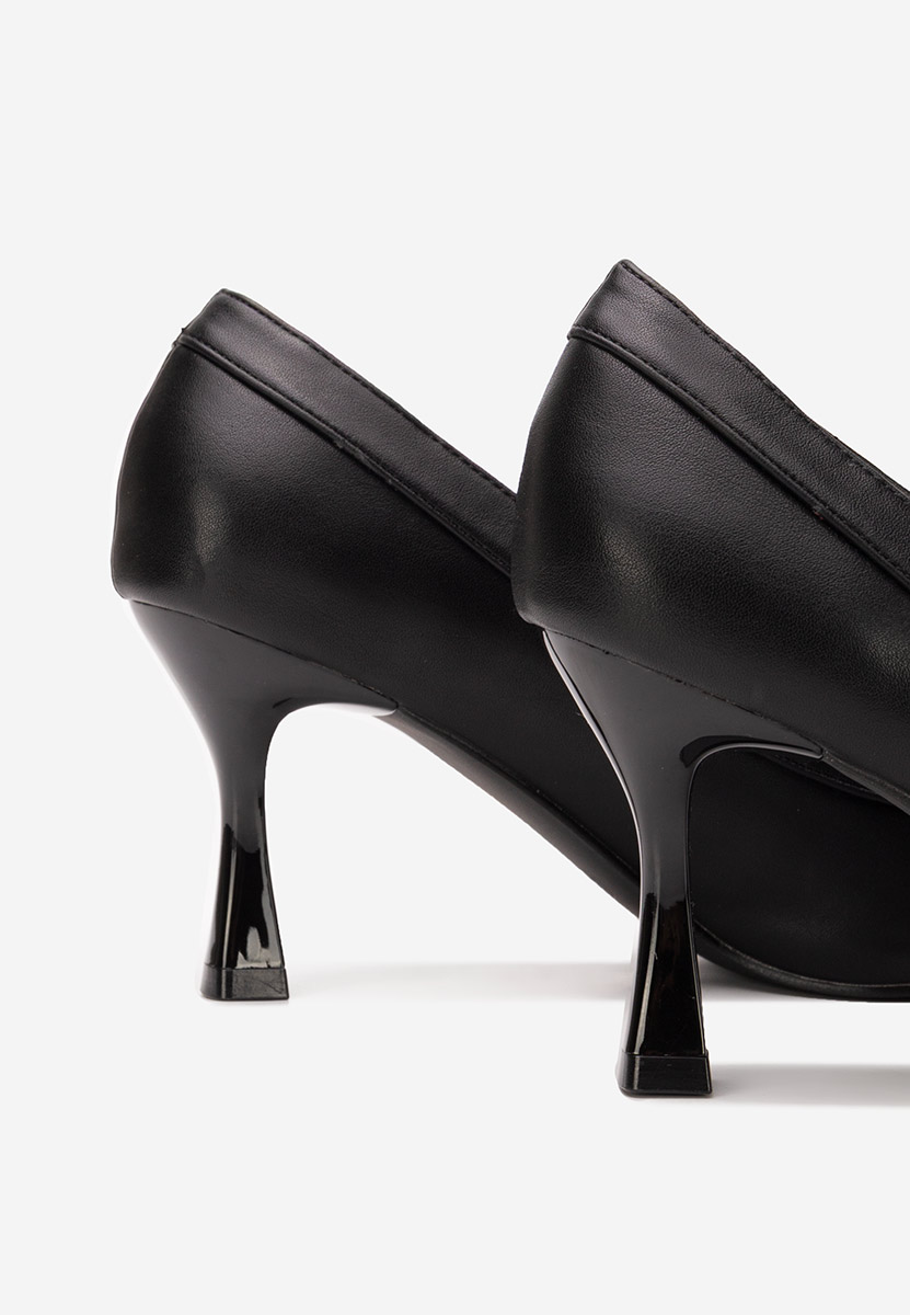 Jasoria v2 fekete tűsarkú cipő 