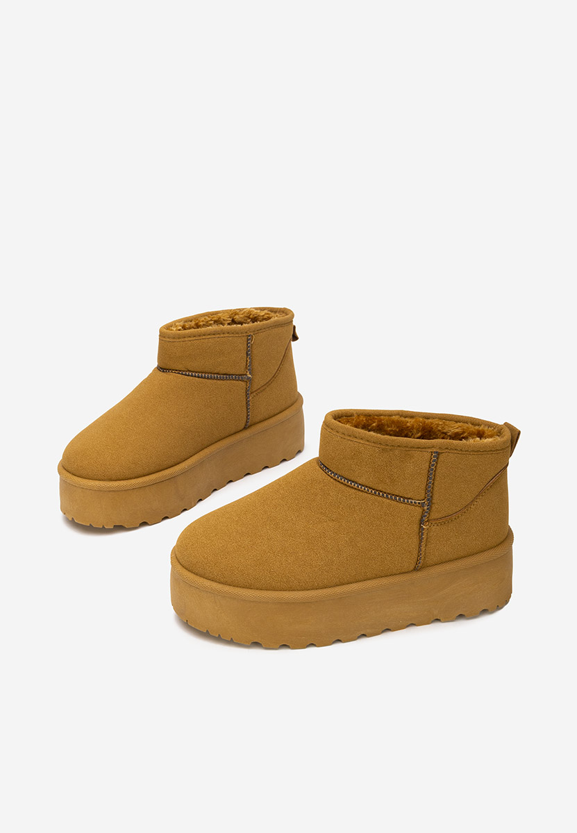 Sereena camel női téli csizma
