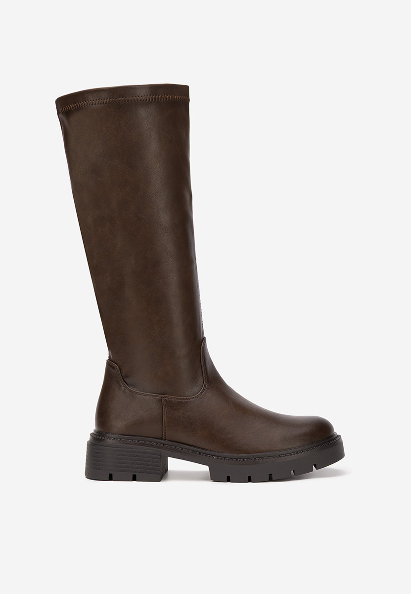 Nicoua v2 barna női csizma