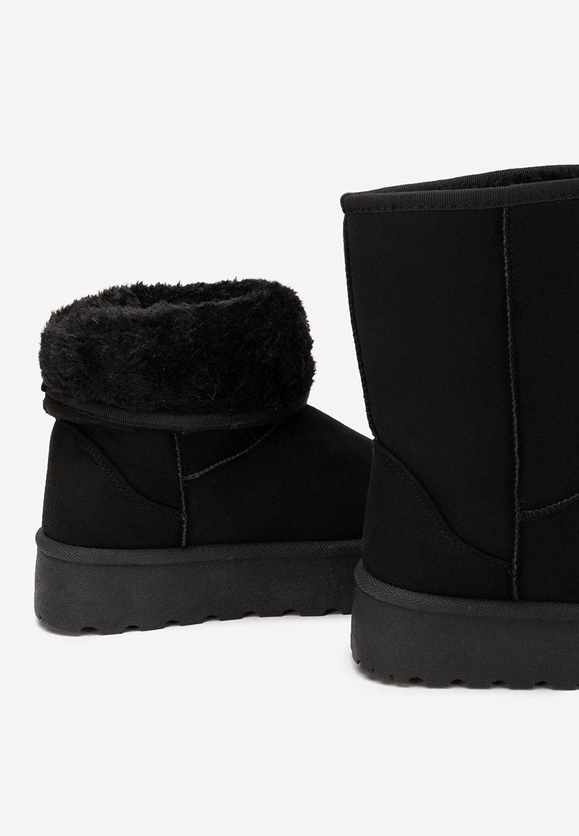 Luisana fekete telitalpú csizma