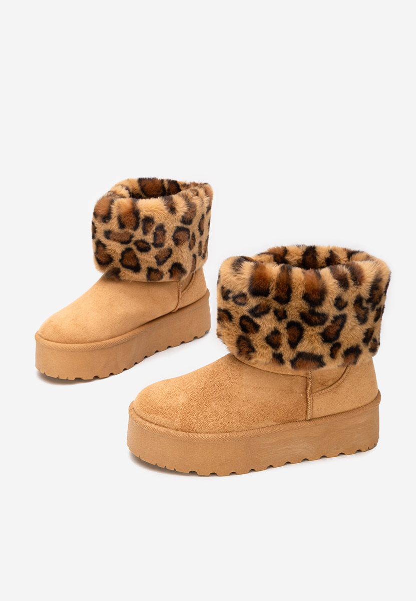 Samyra camel telitalpú csizma