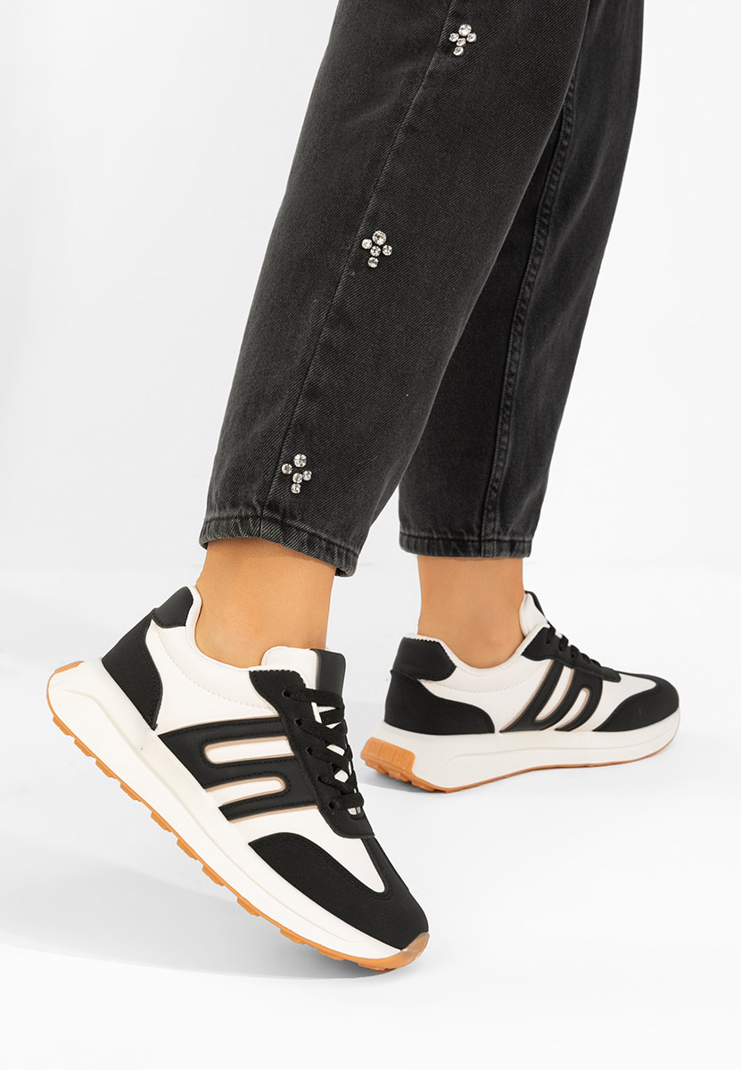 Roksana fekete női tornacipő