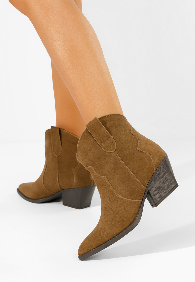 Glavira camel cowboy csizma