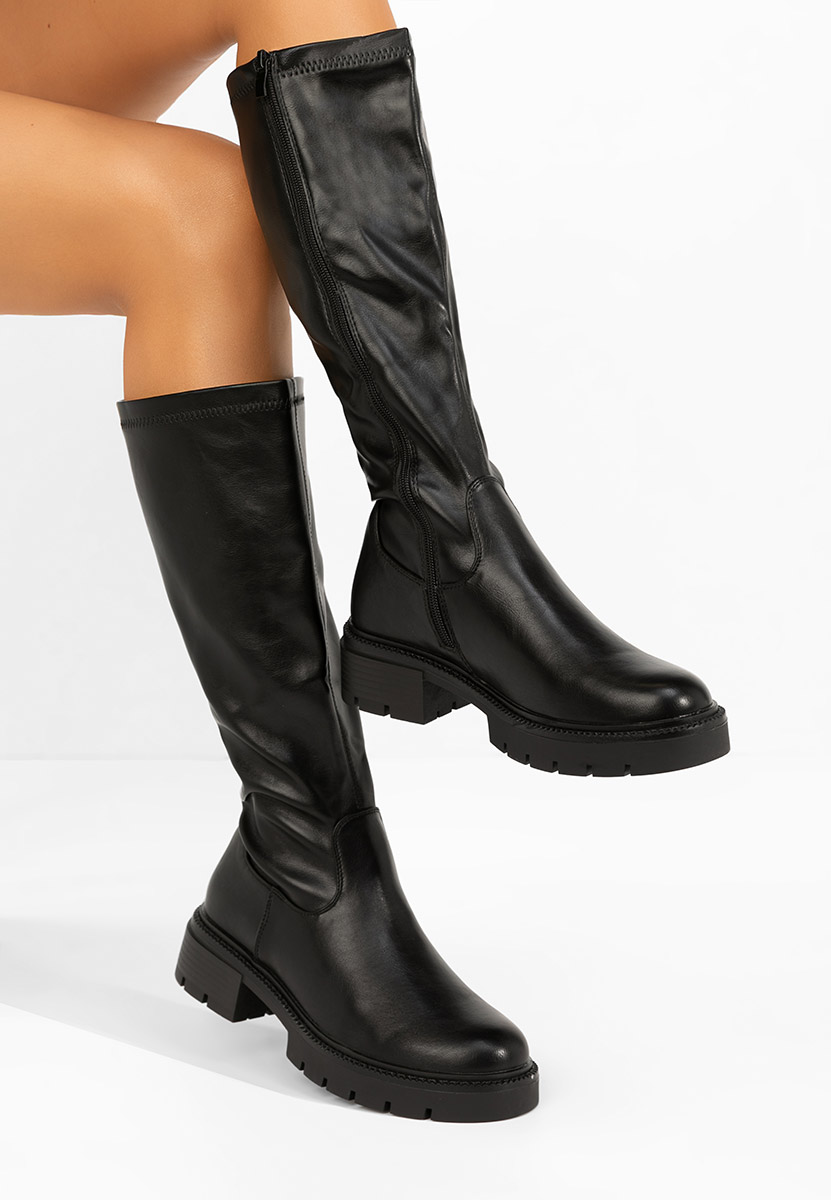 Nicoua v2 fekete női csizma