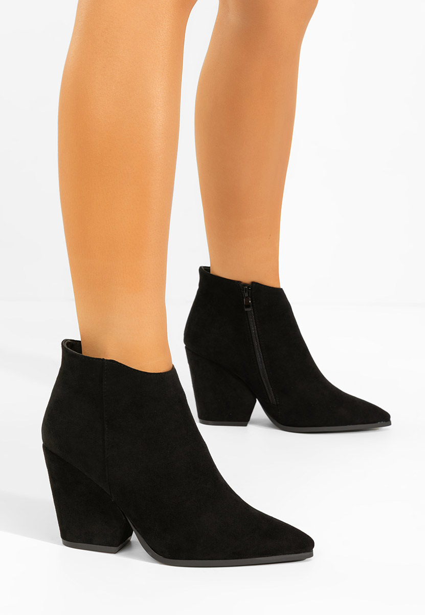 Versalia fekete cowboy csizma