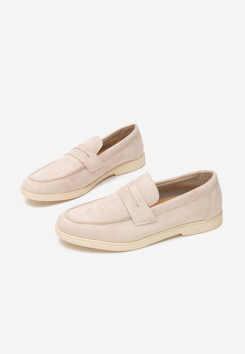 Darvel bézs férfi mokaszin