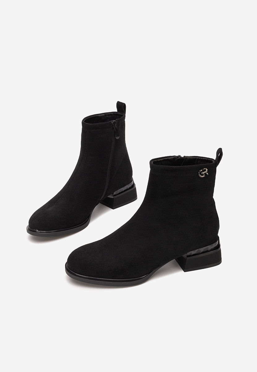 Ellenia v2 fekete női bokacsizma