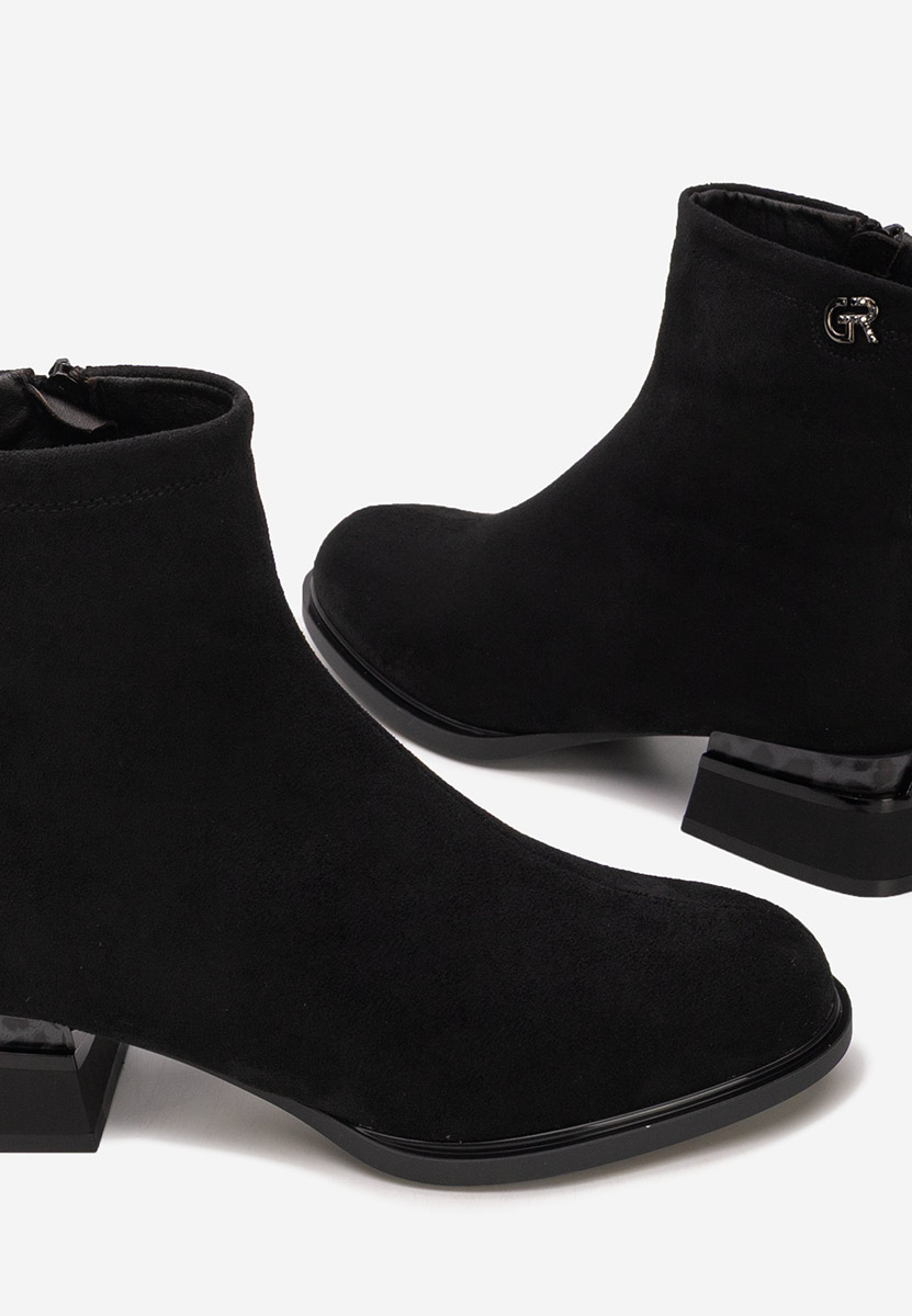 Ellenia v2 fekete női bokacsizma