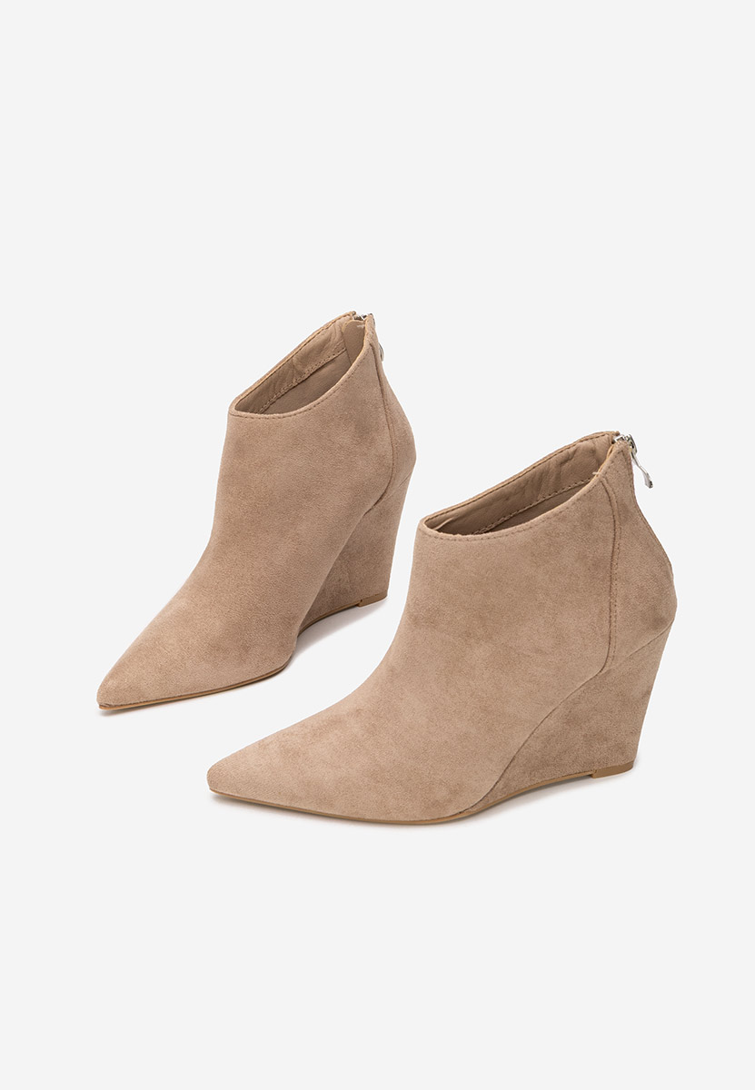 Shenna v3 khaki női platform bokacsizma