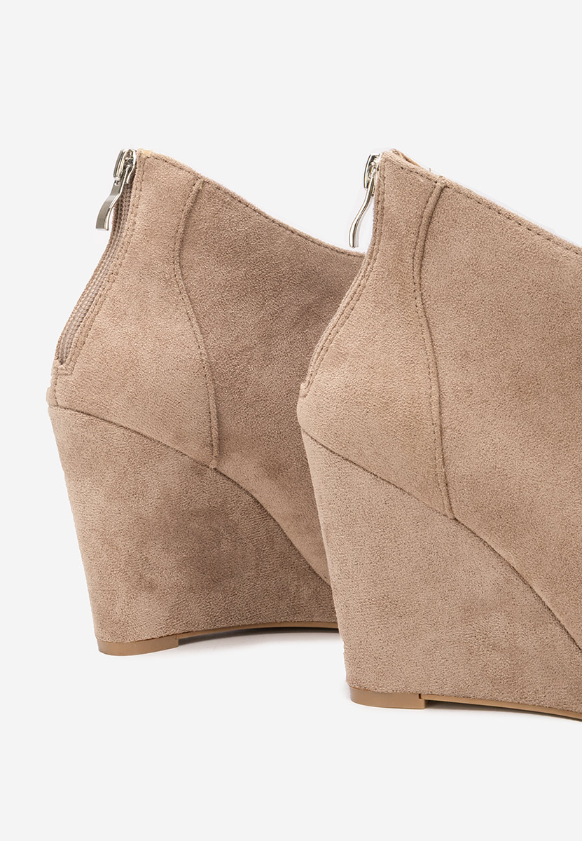 Shenna v3 khaki női platform bokacsizma