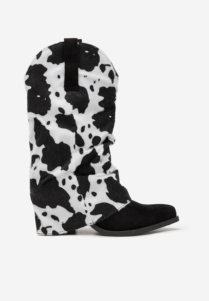 Stolia állatlenyomat cowboy csizma női 