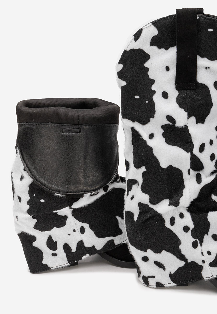 Stolia állatlenyomat cowboy csizma női 