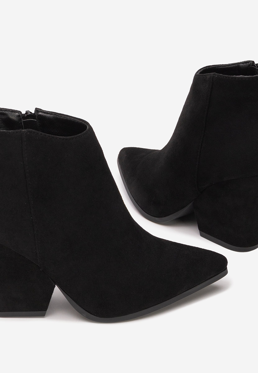 Versalia fekete cowboy csizma