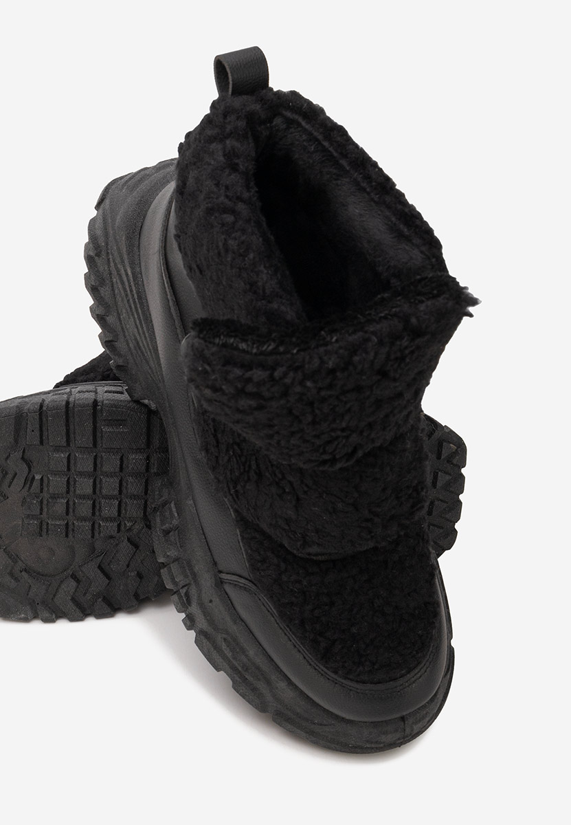 Comino fekete női téli tornacipők