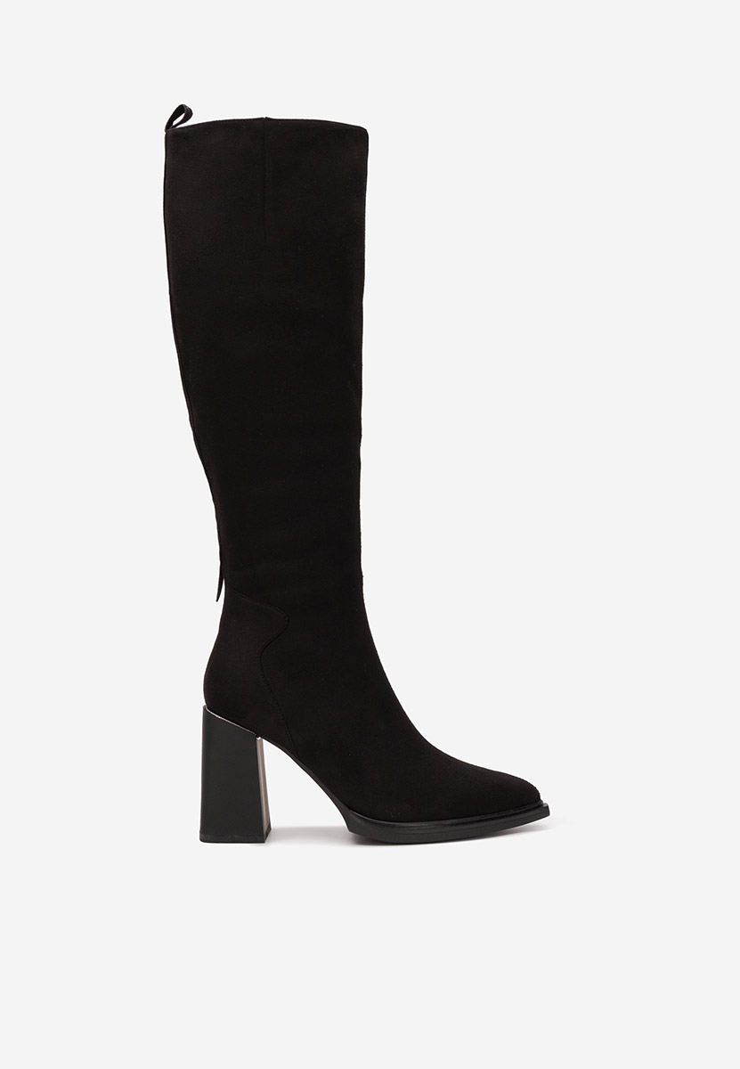 Ricardia v3 fekete magassarkú csizma