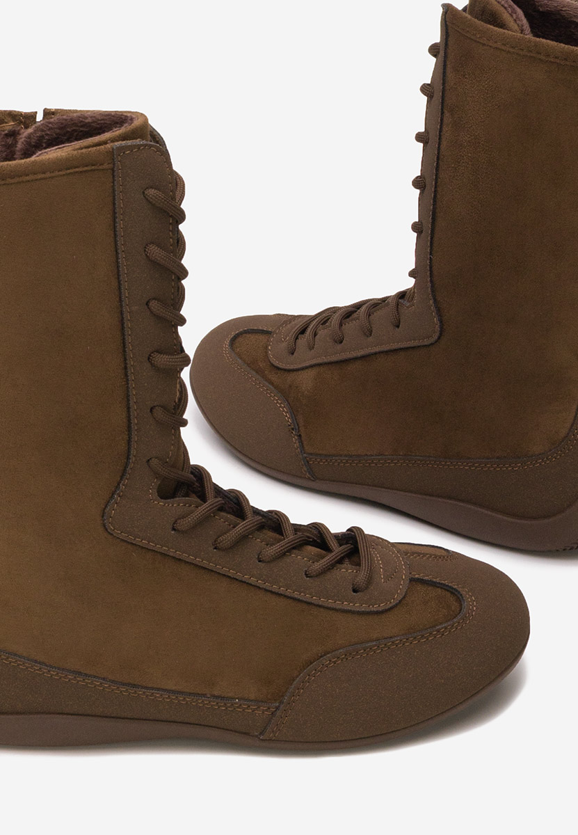 Stelia barna magasszárú teniszcipő