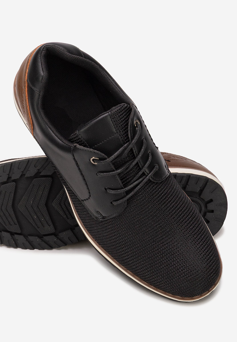 Alfonso fekete férfi félcipő