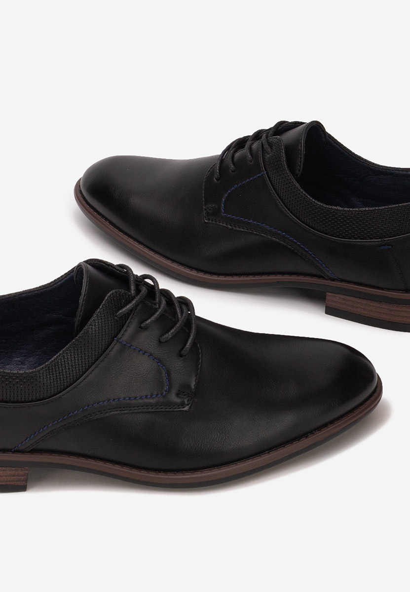 Klaus fekete férfi elegáns cipő