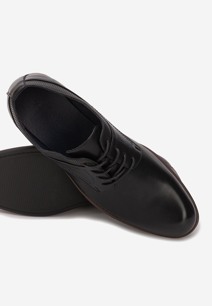 Klaus fekete férfi elegáns cipő