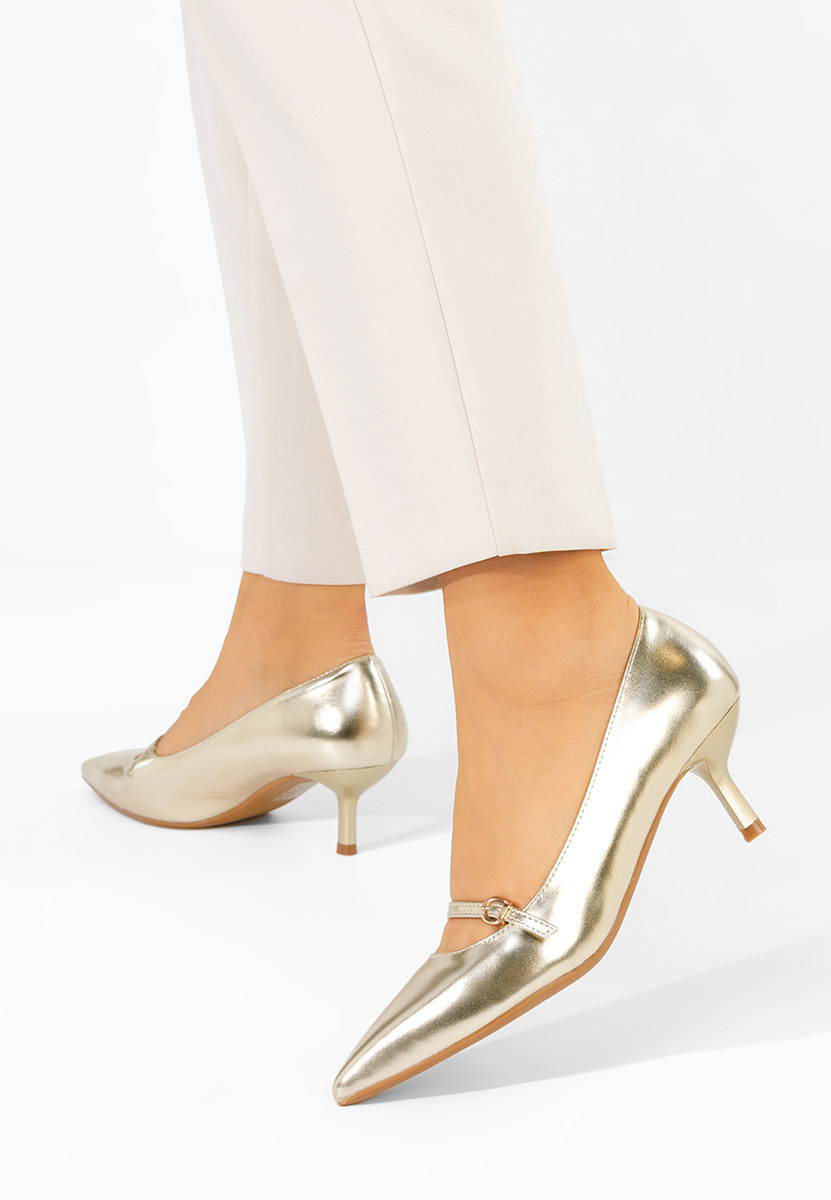 Rilora aranyszínü tűsarkú cipő 