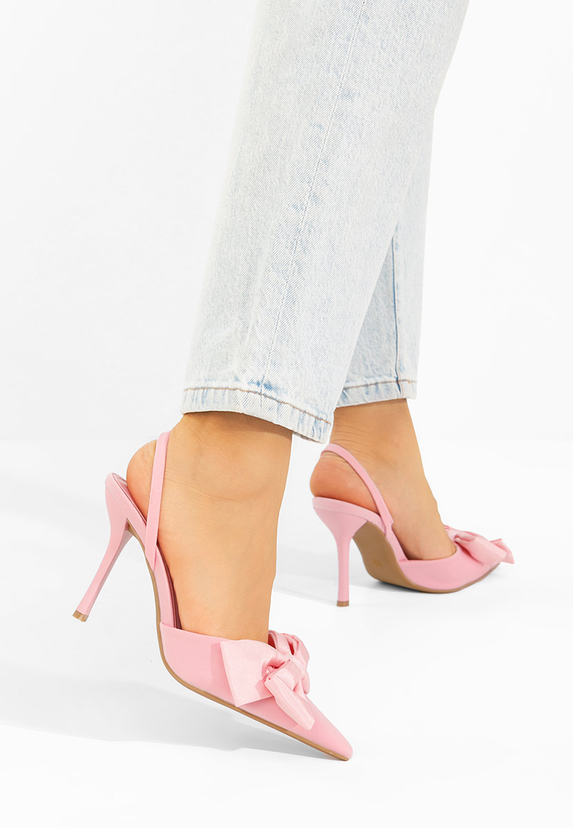 Calenia rózsaszín tűsarkú cipő 