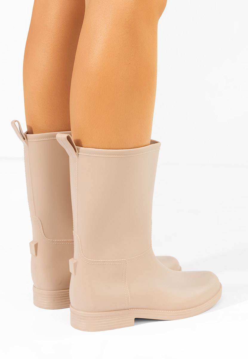 Elisea bézs gumicsizma