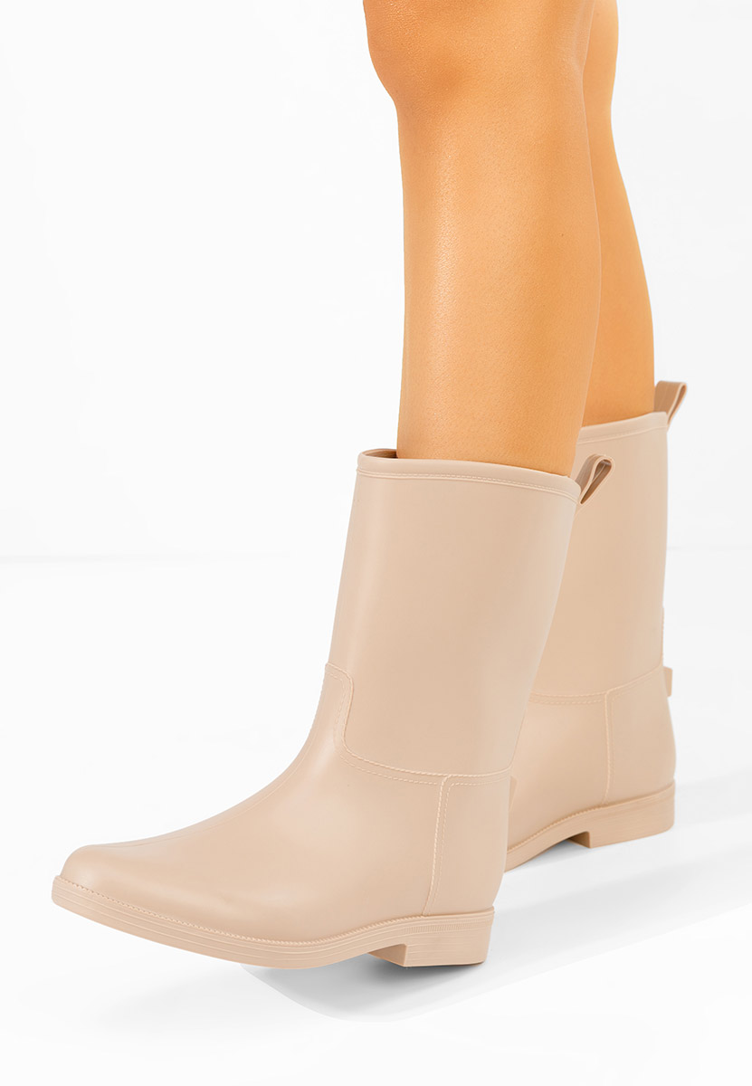 Elisea bézs gumicsizma