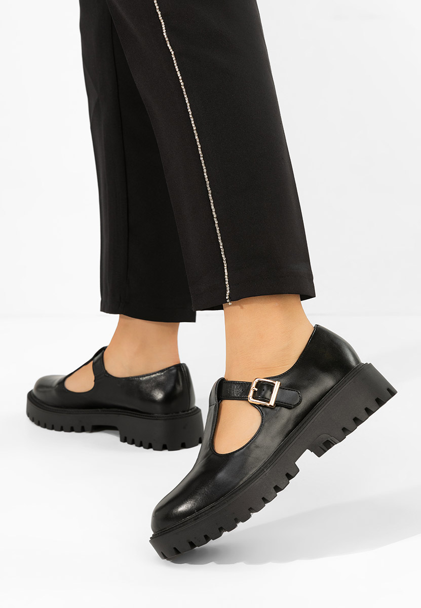 Kenia v2 fekete női casual cipő