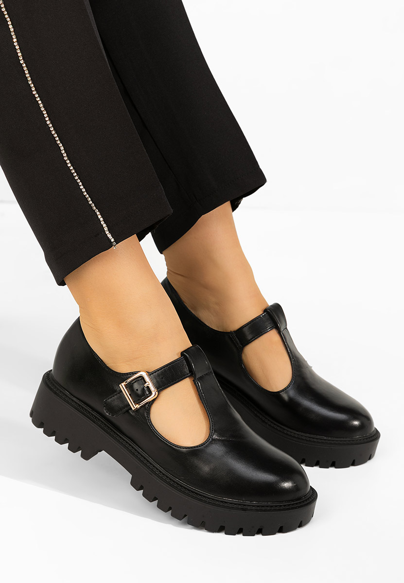 Kenia v2 fekete női casual cipő