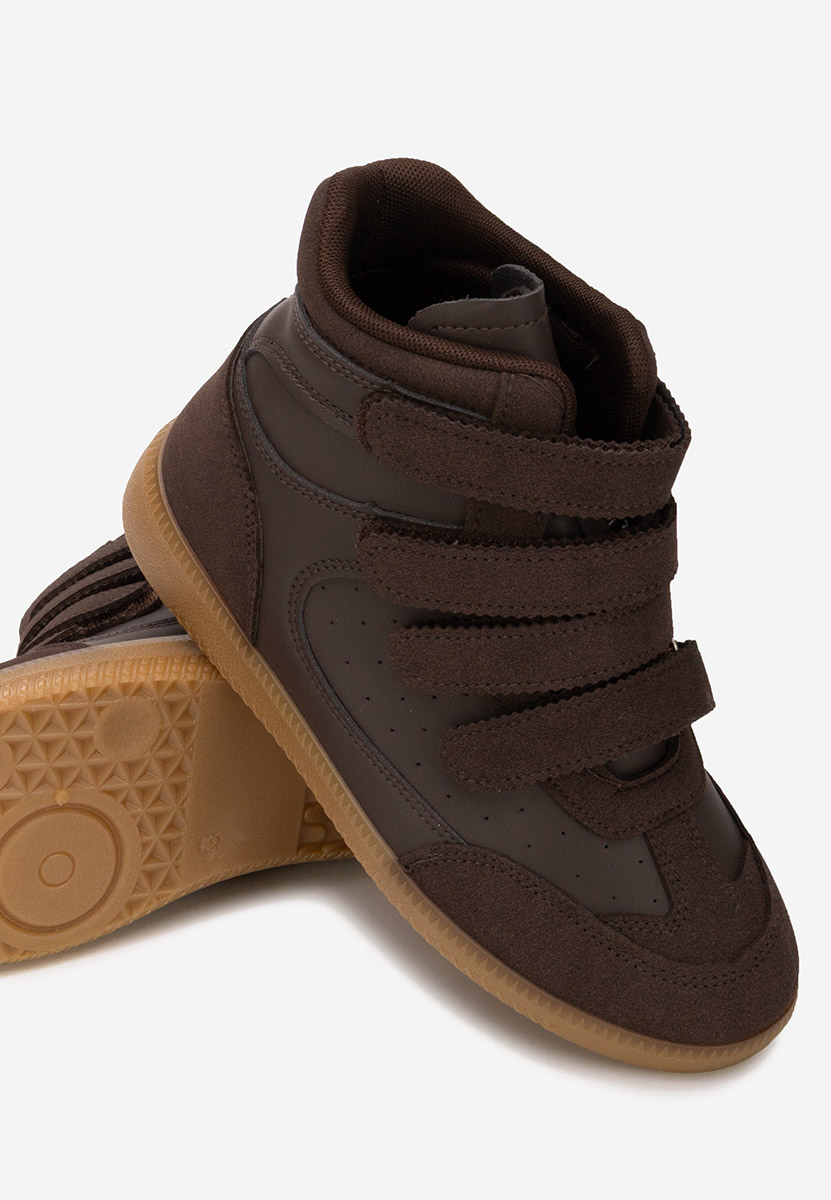 Fluvia barna magasszárú tornacipő