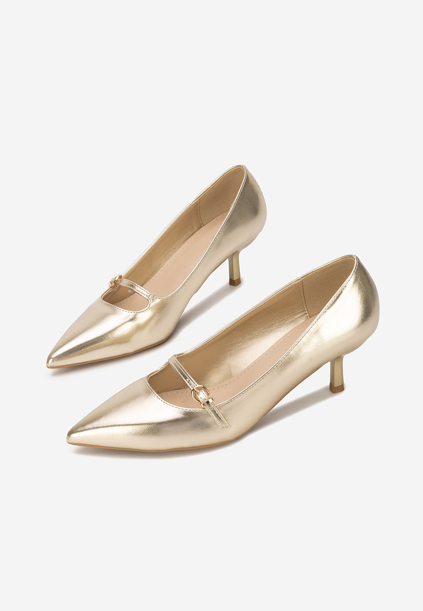 Rilora aranyszínü tűsarkú cipő 