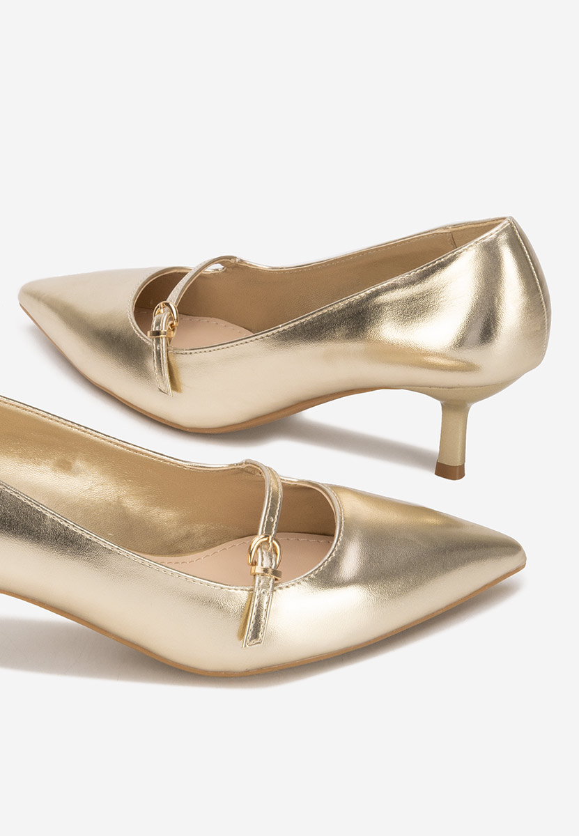 Rilora aranyszínü tűsarkú cipő 