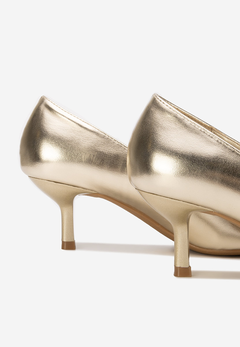 Rilora aranyszínü tűsarkú cipő 