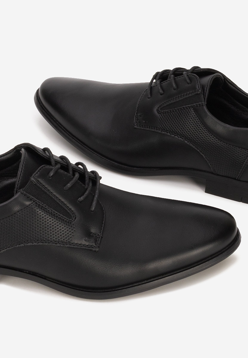 Darius fekete férfi elegáns cipő