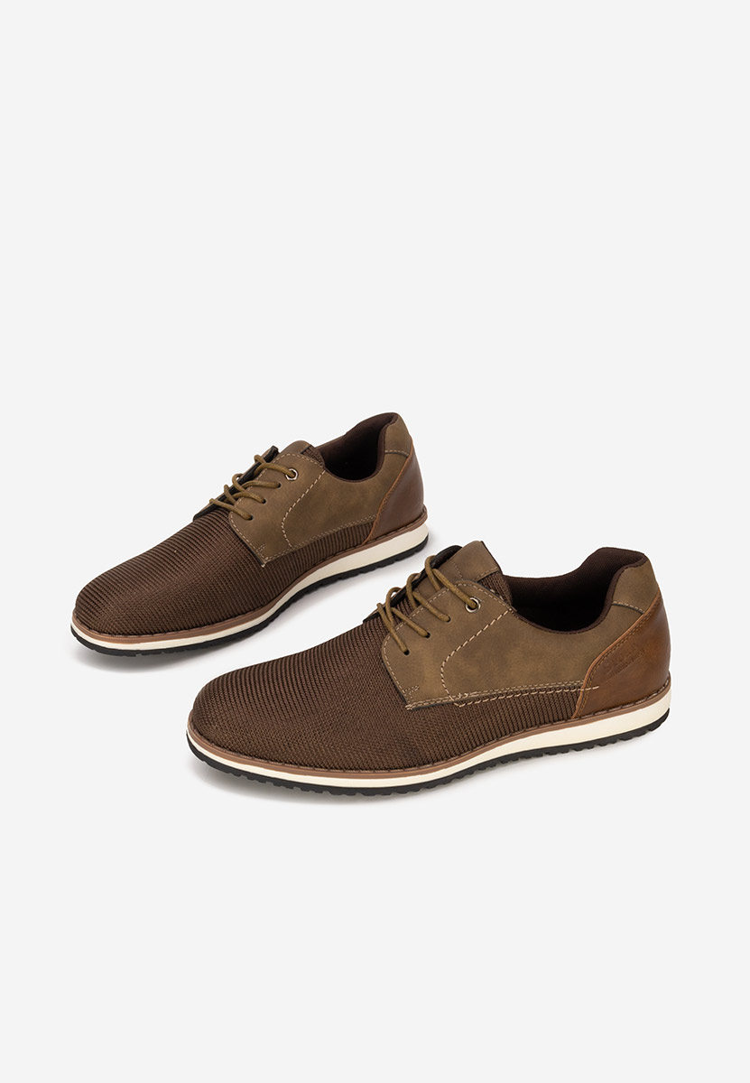 Alfonso barna férfi félcipő