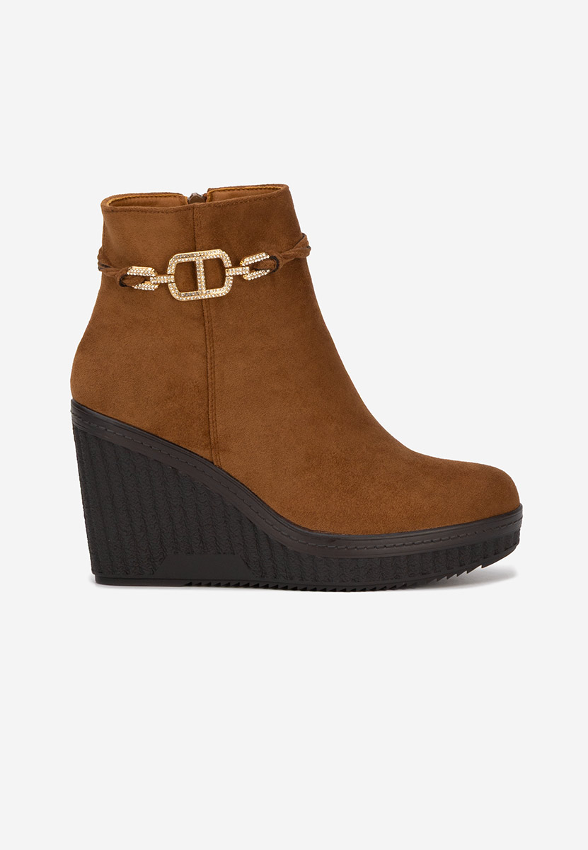 Charlet v3 camel telitalpú platform bokacsizma