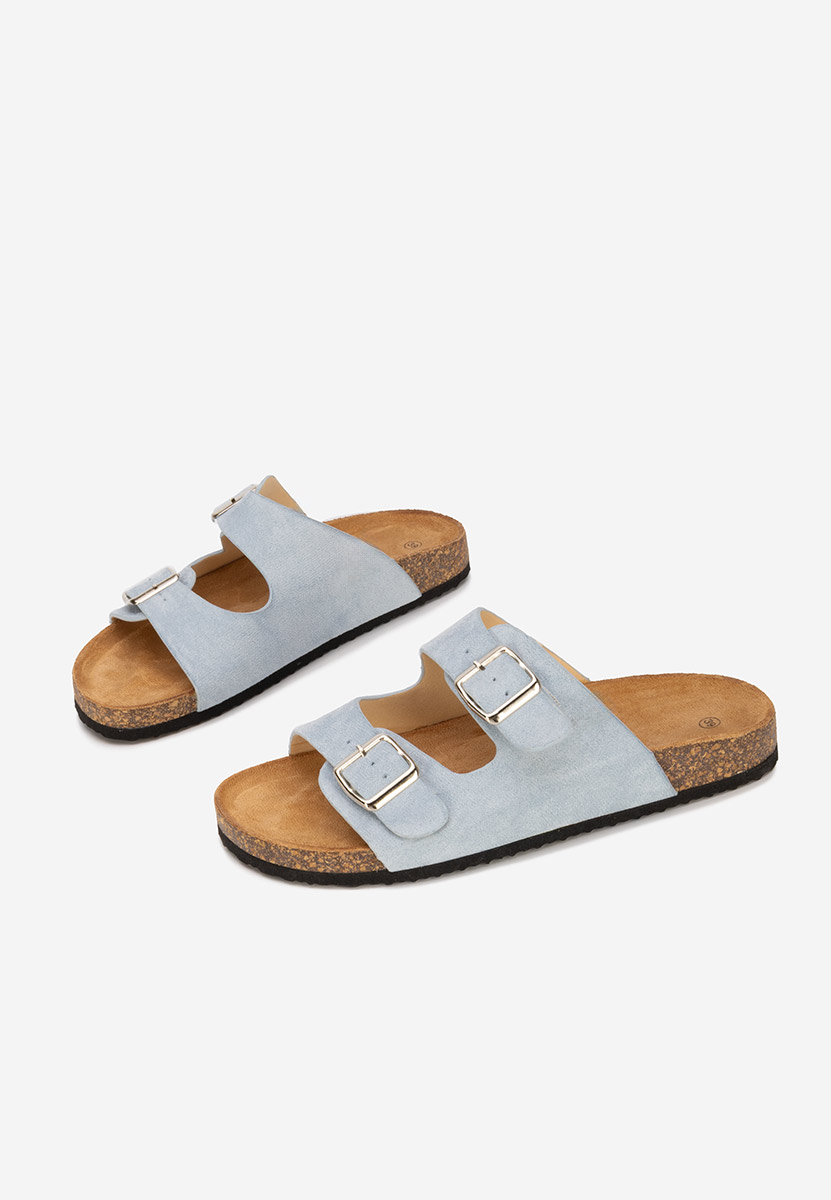 Evet szürke női papucs