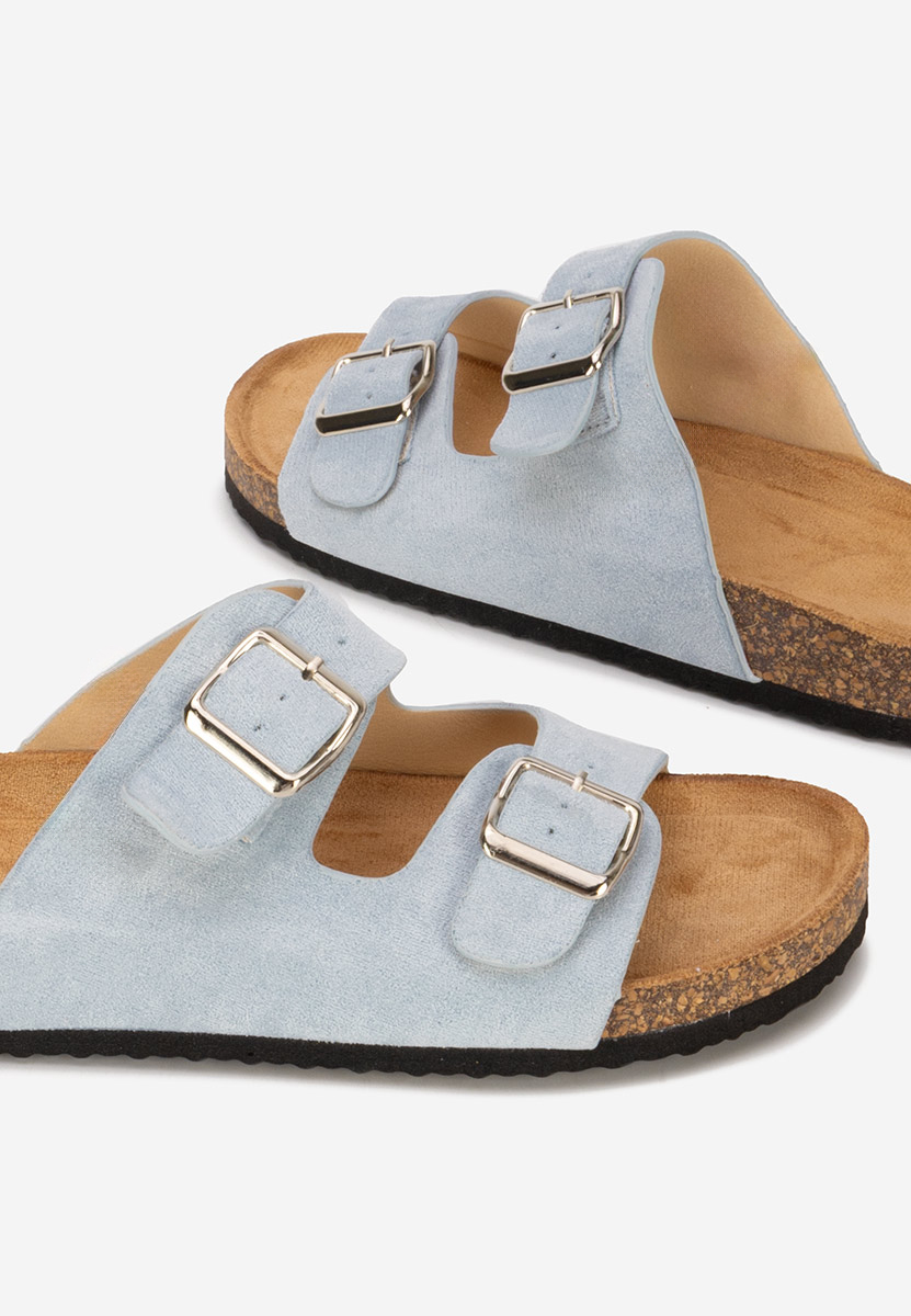 Evet szürke női papucs