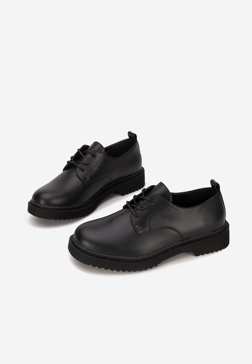 Cherelle fekete fűzős női cipő