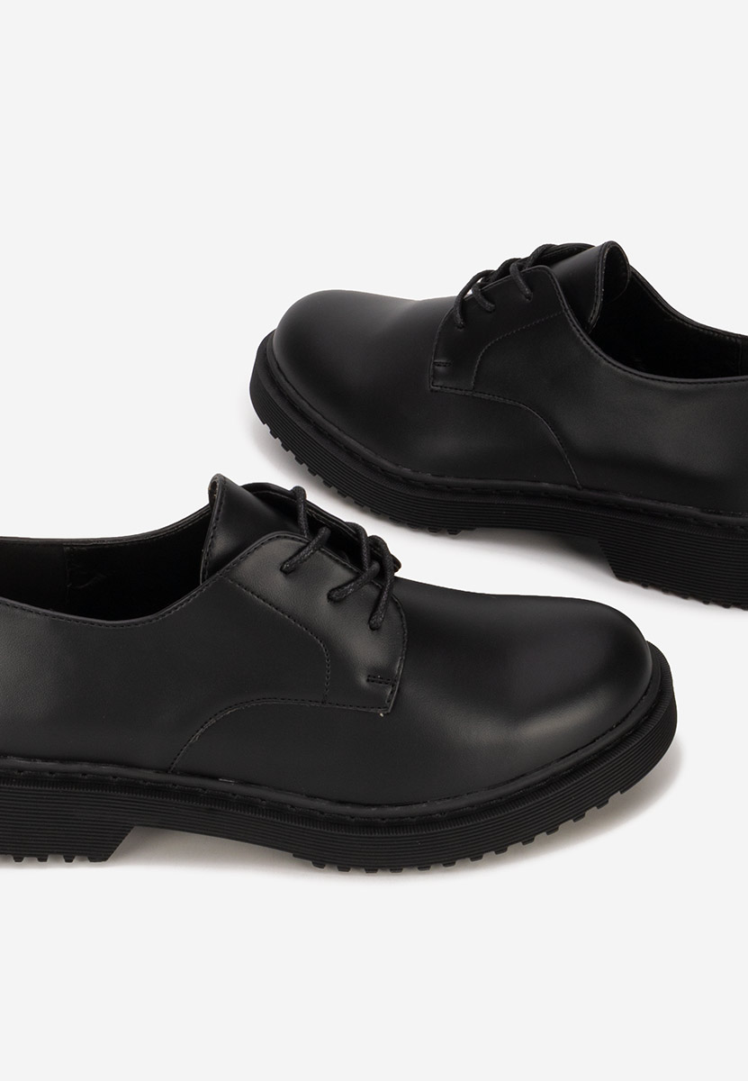 Cherelle fekete fűzős női cipő