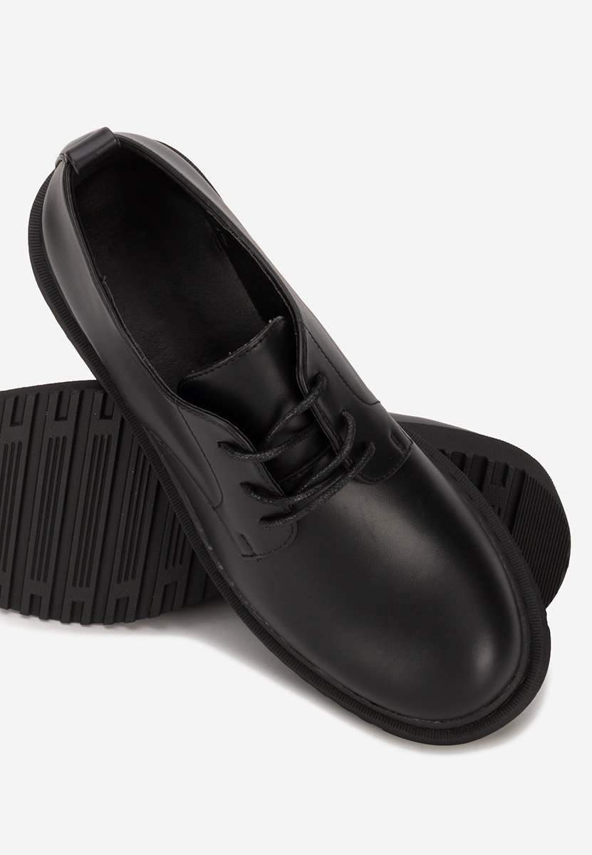 Cherelle fekete fűzős női cipő