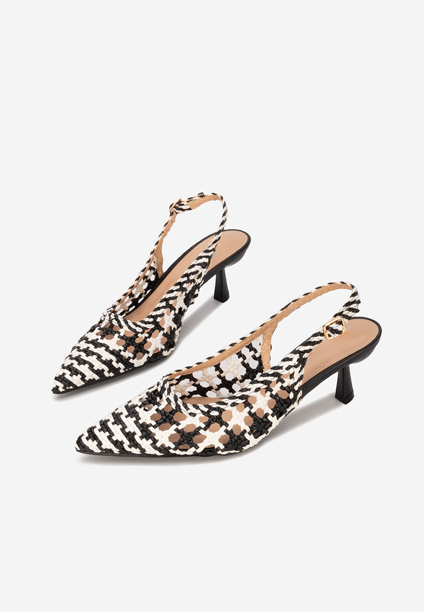 Alexandria fekete tűsarkú cipő 